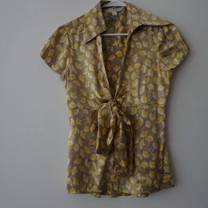 Diane von Furstenberg silk top